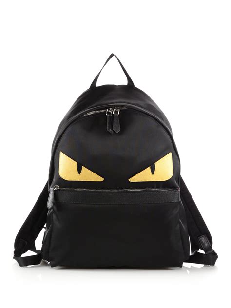 fendi monster bag backpack|Fendi monster backpack yellow.